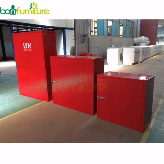 Israelischer Stahl-Feuerschutzschrank/Metall-Feuerschlauchaufroller-Schrank 80*80*30