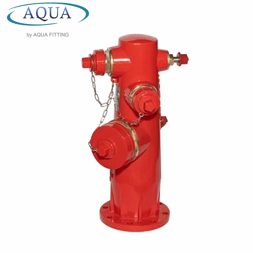 DN100 Overground Type Outdoor Fire Hydrant Ductile Cast Iron